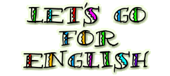 Let's go for english